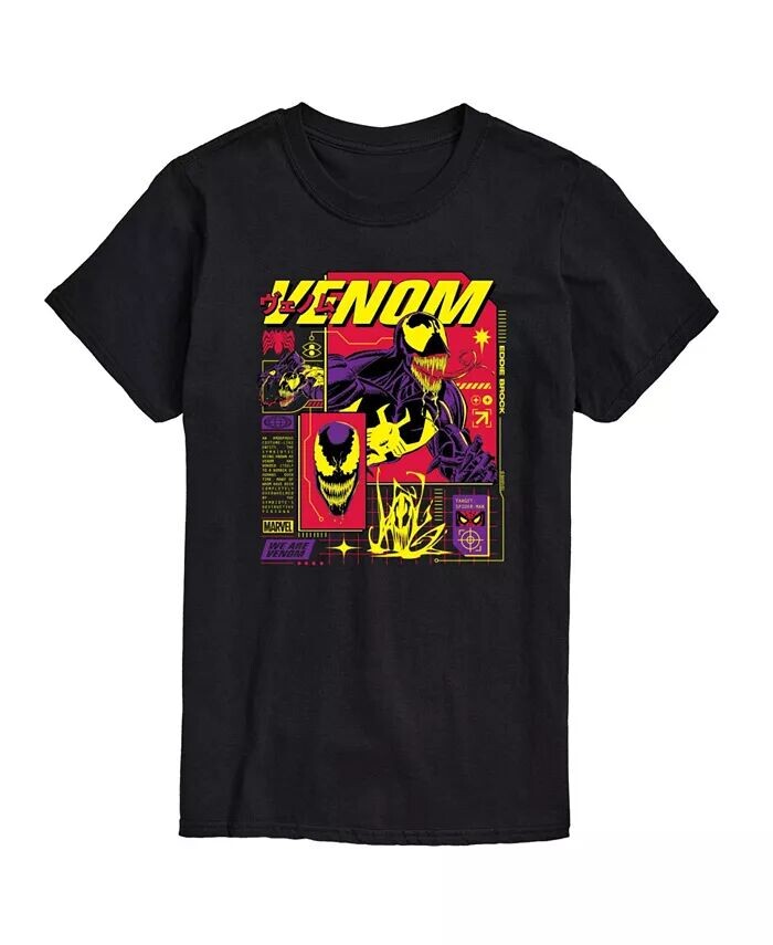 

Мужская футболка Venom с коротким рукавом AIRWAVES, черный