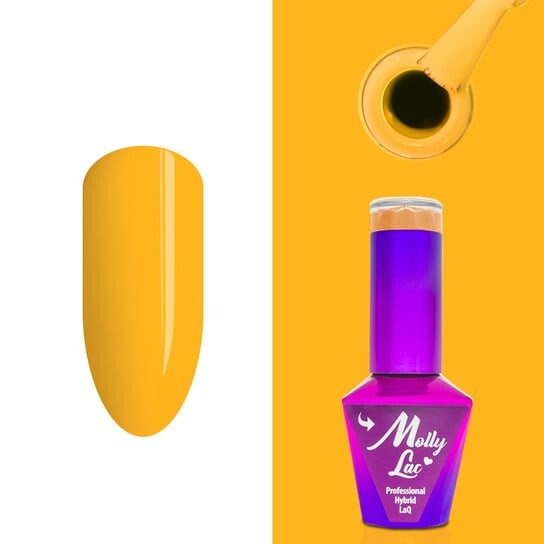 

Гибридный лак для ногтей № 75, 10 мл Molly Lac Women In Paradise The Sun