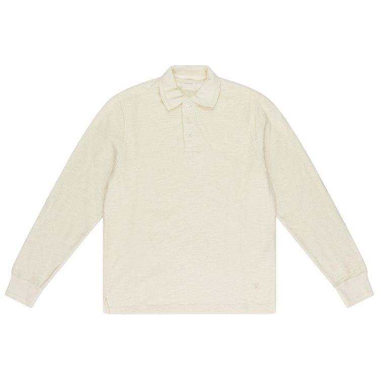 

Поло Aimé Leon Dore Crest Pointelle Long-Sleeve Polo Shirt, Pristine