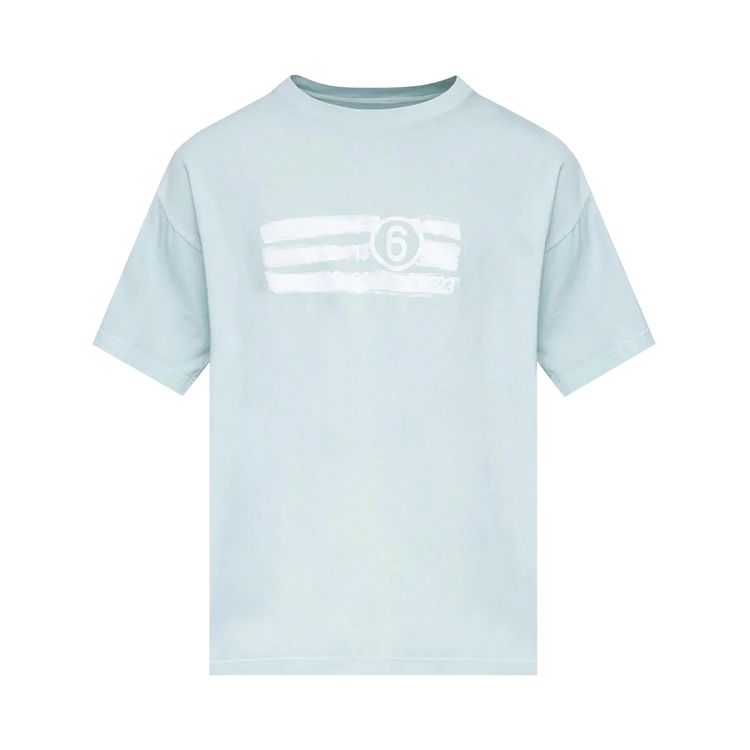 

Футболка MM6 Maison Margiela T-Shirt 'Blue/Grey', синий