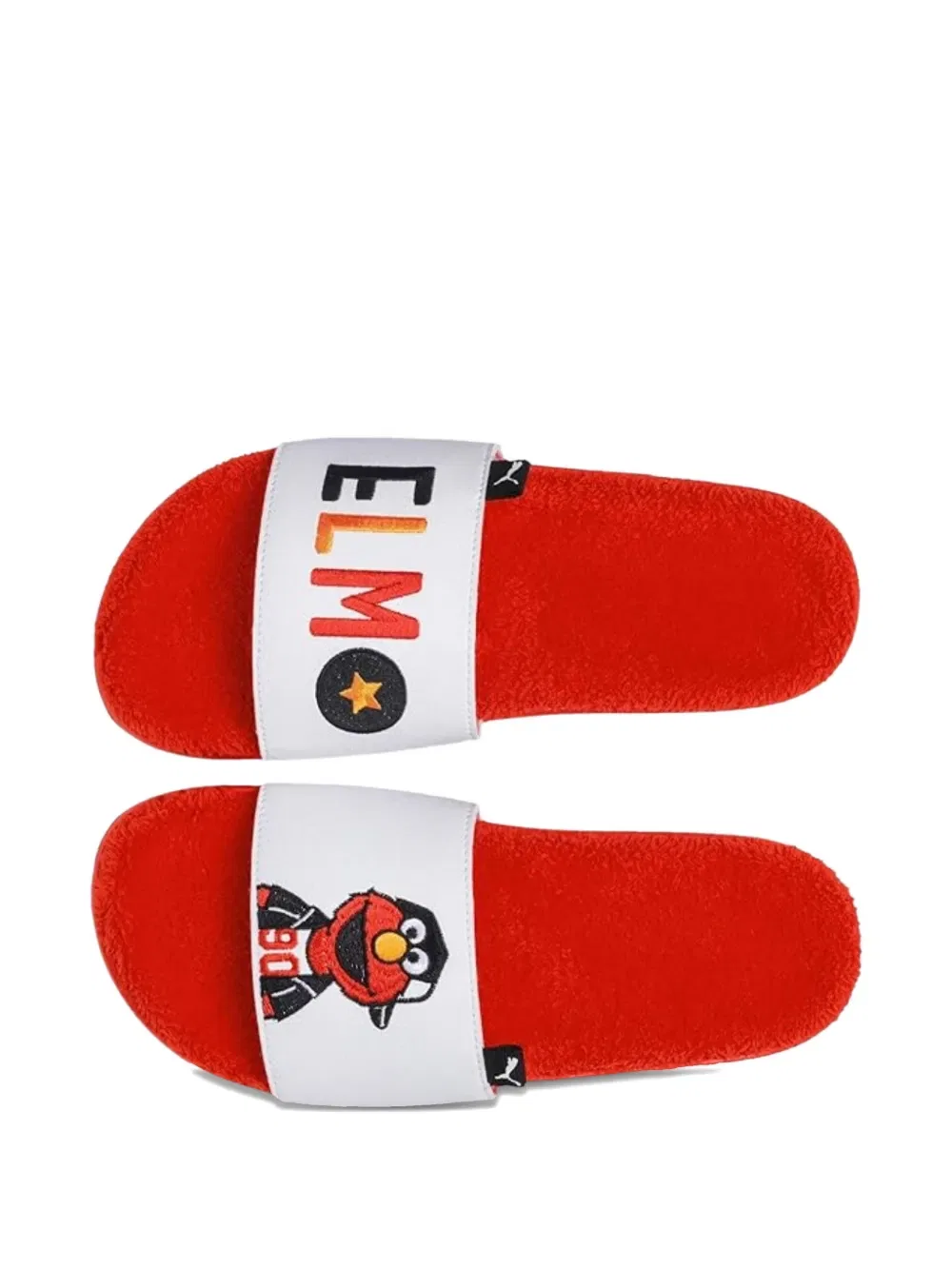 X улица Сезам Leadcat Elmo слайды Puma Kids, белый — фото 2