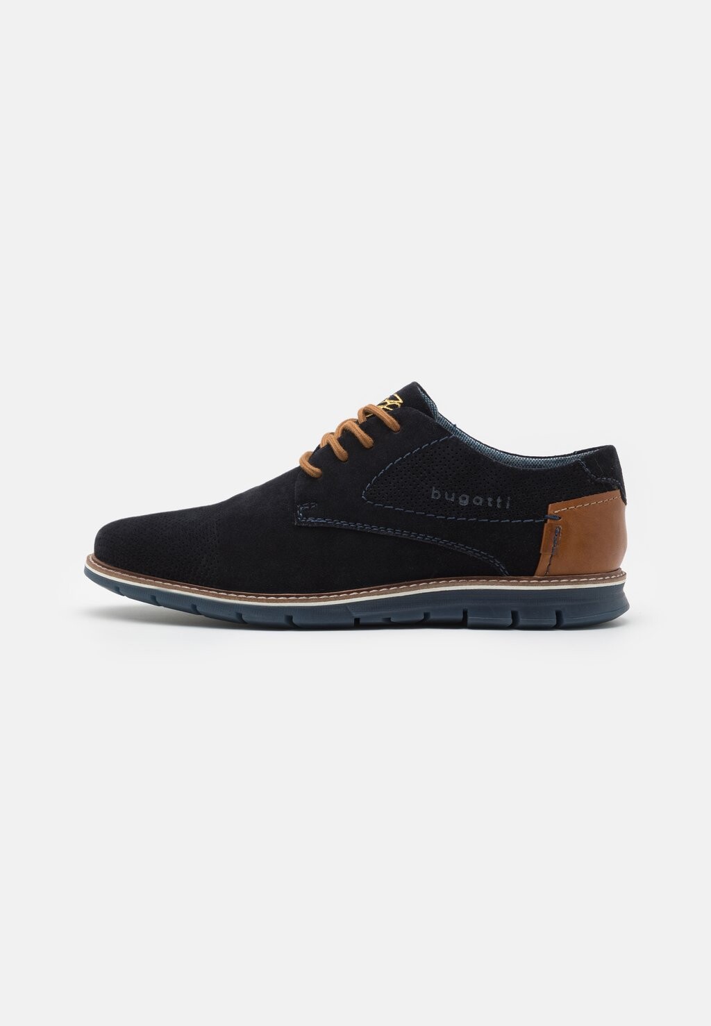 

Спортивные туфли на шнуровке Simone Comfort bugatti, цвет dark blue