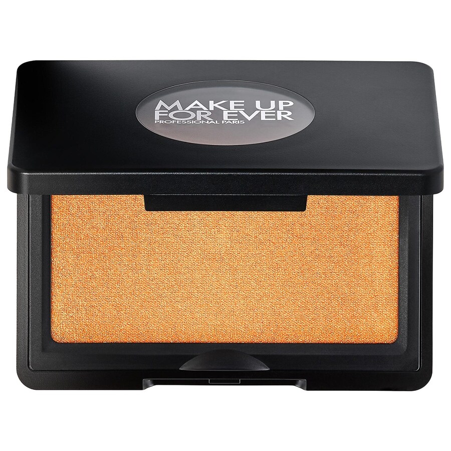 

Стойкий пудровый хайлайтер Artist Longwear Skin-fusing Powder Highlighter MAKE UP FOR EVER, .17 oz /5 g, H150 Major Gold