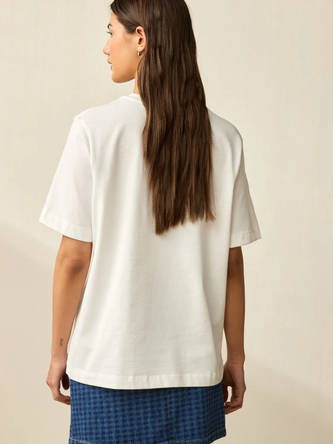 Юбка Next, Blue Denim/Dark Blue — фото 3
