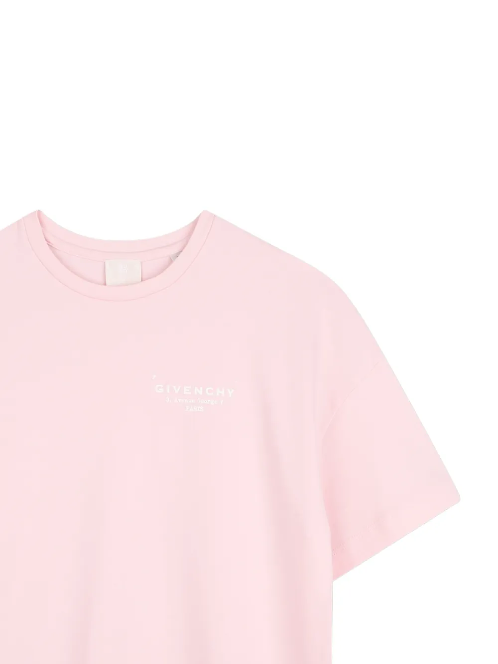 Платье-футболка с логотипом Givenchy Kids, розовый — фото 3