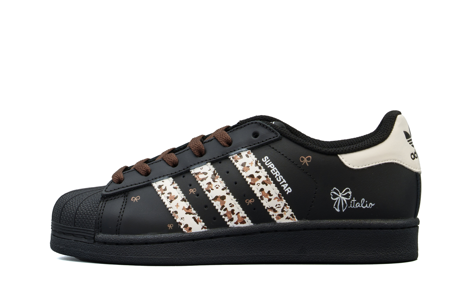 

Superstar 2 детские скейтбординговые кроссовки unisex Adidas Originals, черный