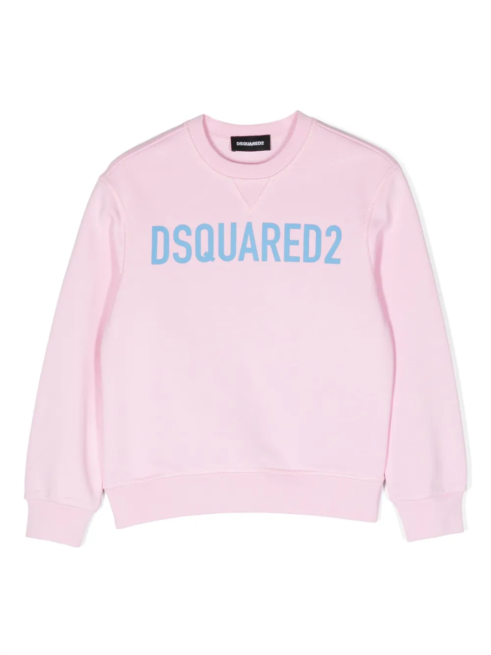 

Толстовка с логотипом DSQUARED2 KIDS, розовый