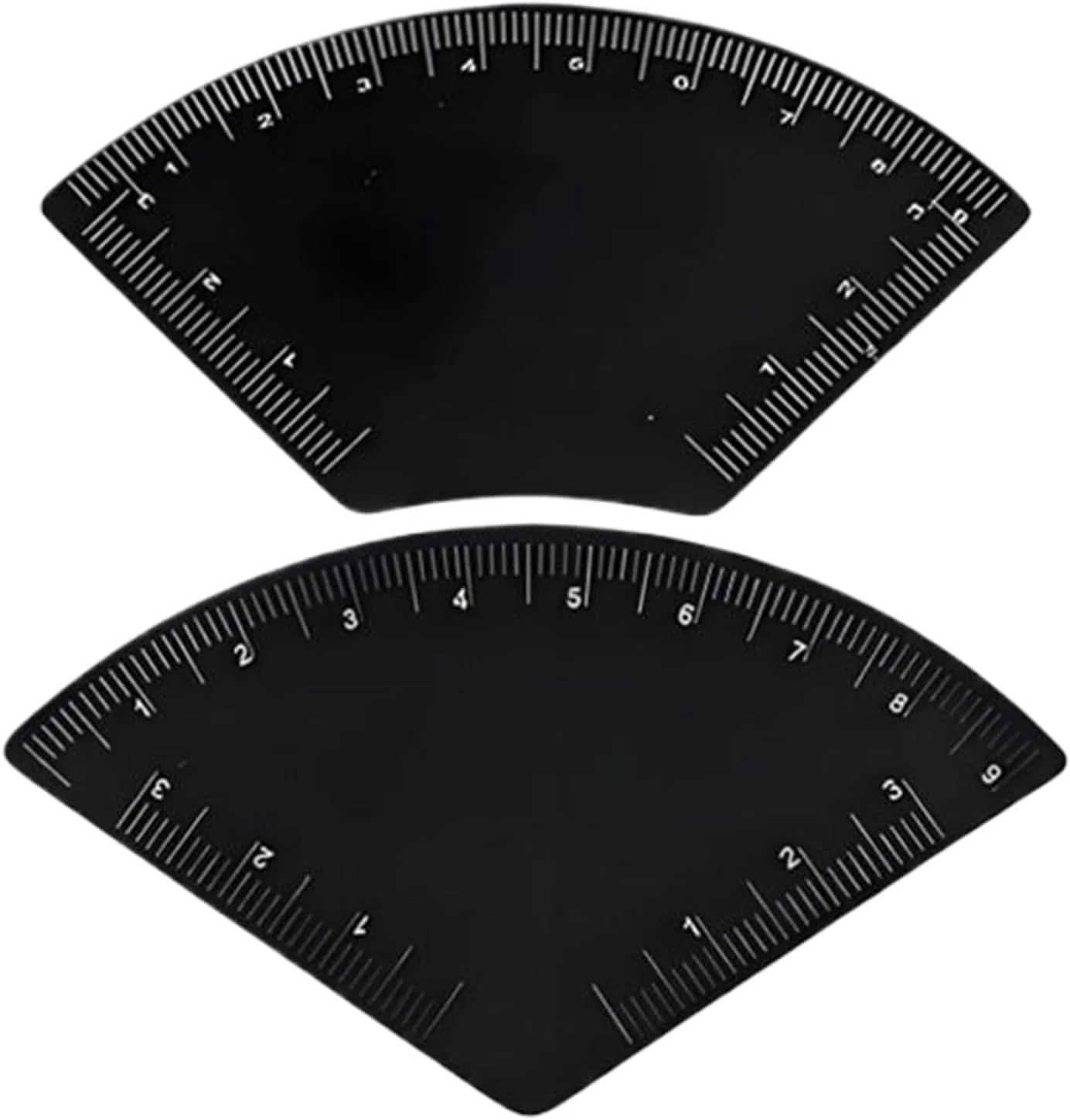 Трафарет для бровей No Brand, 2 шт, 8.8x5.5x1 см, мультиколор