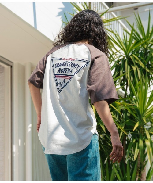 

Футболка с коротким рукавом, реглан, свободного кроя, с вышитым логотипом Anap mimpi, коричневый