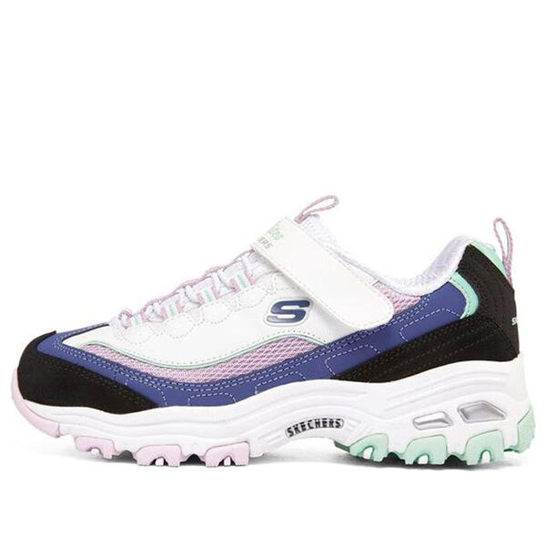 

Кроссовки d'lites 'white blue pink' Skechers, белый