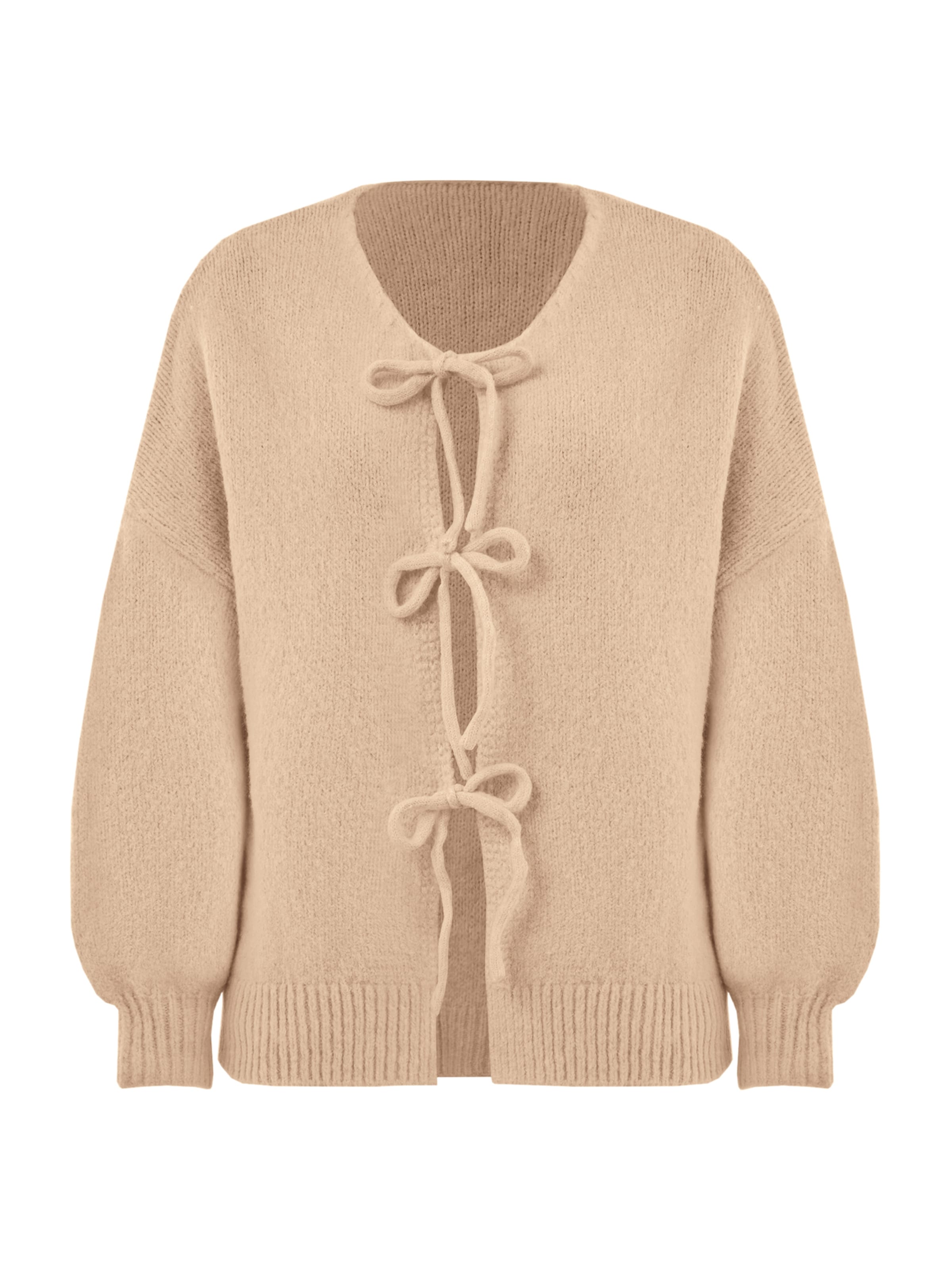 

Imily Bela Вязаный кардиган в бежевом цвете