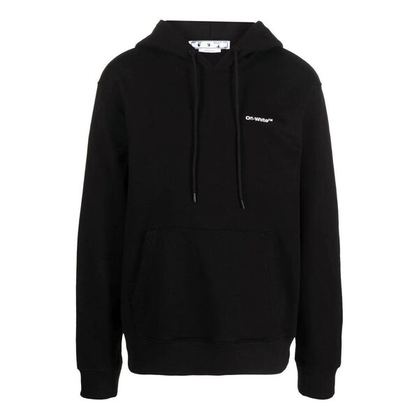 

Толстовка Men's OFF-WHITE FW22 Diagonal Stripes Printing Long Sleeves Black, черный