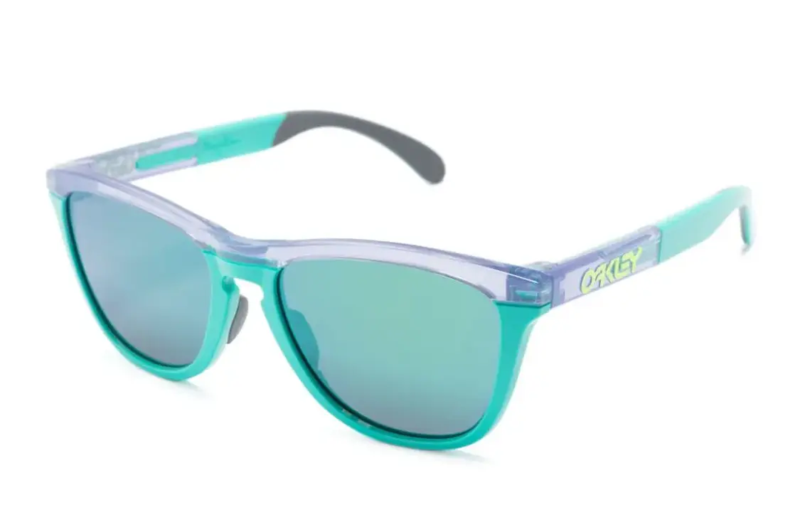 

Ацетатные прямоугольные солнцезащитные очки Oakley мужские зеленые