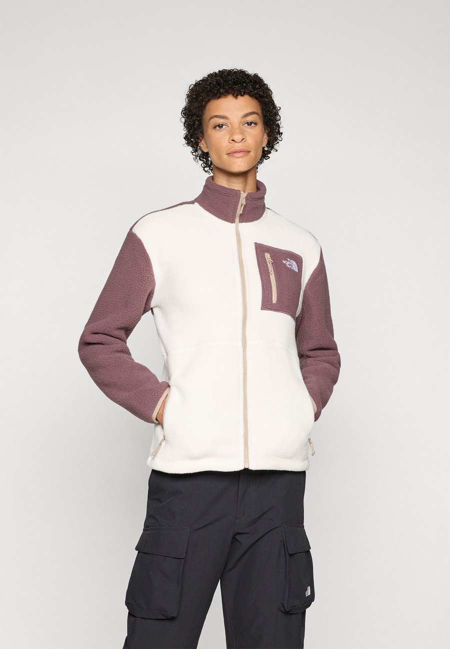 

Флисовая куртка The North Face YUMIORI FULL ZIP, White Dune/Tawny Quartz/Mushroom Grey/White