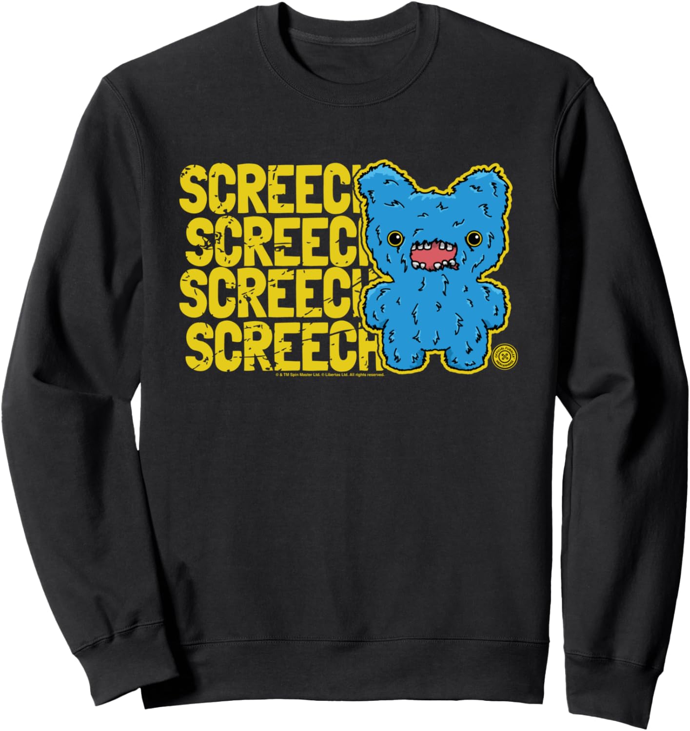 

Толстовка Screech Blue Faggler Faglow Fuggler, черный