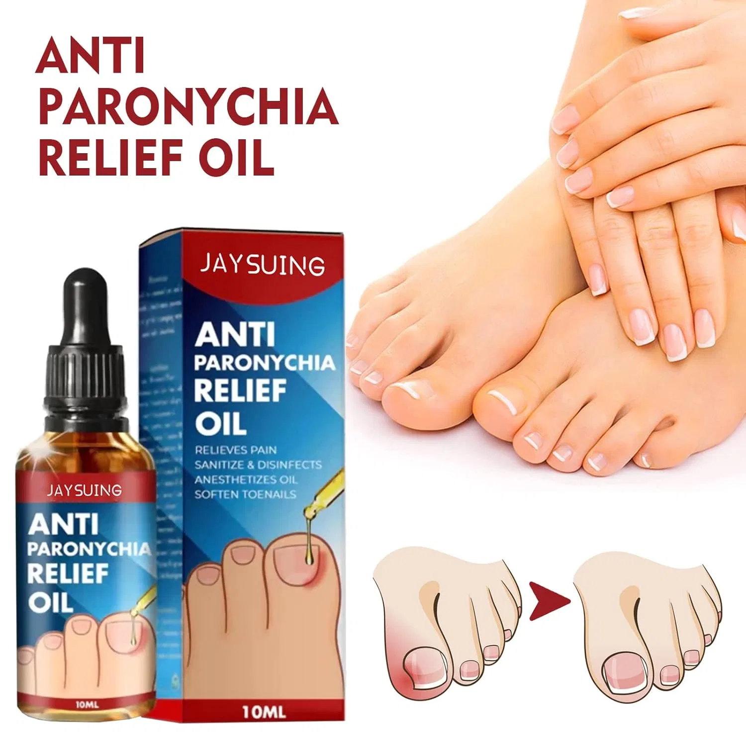 Масло для ногтей LUCKKY Anti Paronychia Relief Oil, 2 шт. Luckky — фото 2