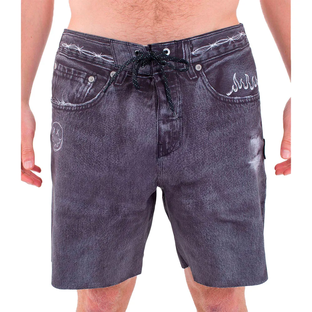 

Шорты для плавания Hurley Phntm Eco Denim Bdst 18´´, черный