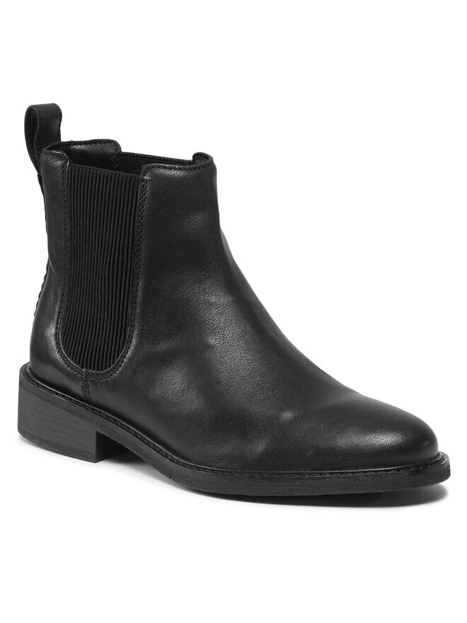 Ботинки женские Clarks Cologne Arlo 2 на плоской подошве, черный — фото 2