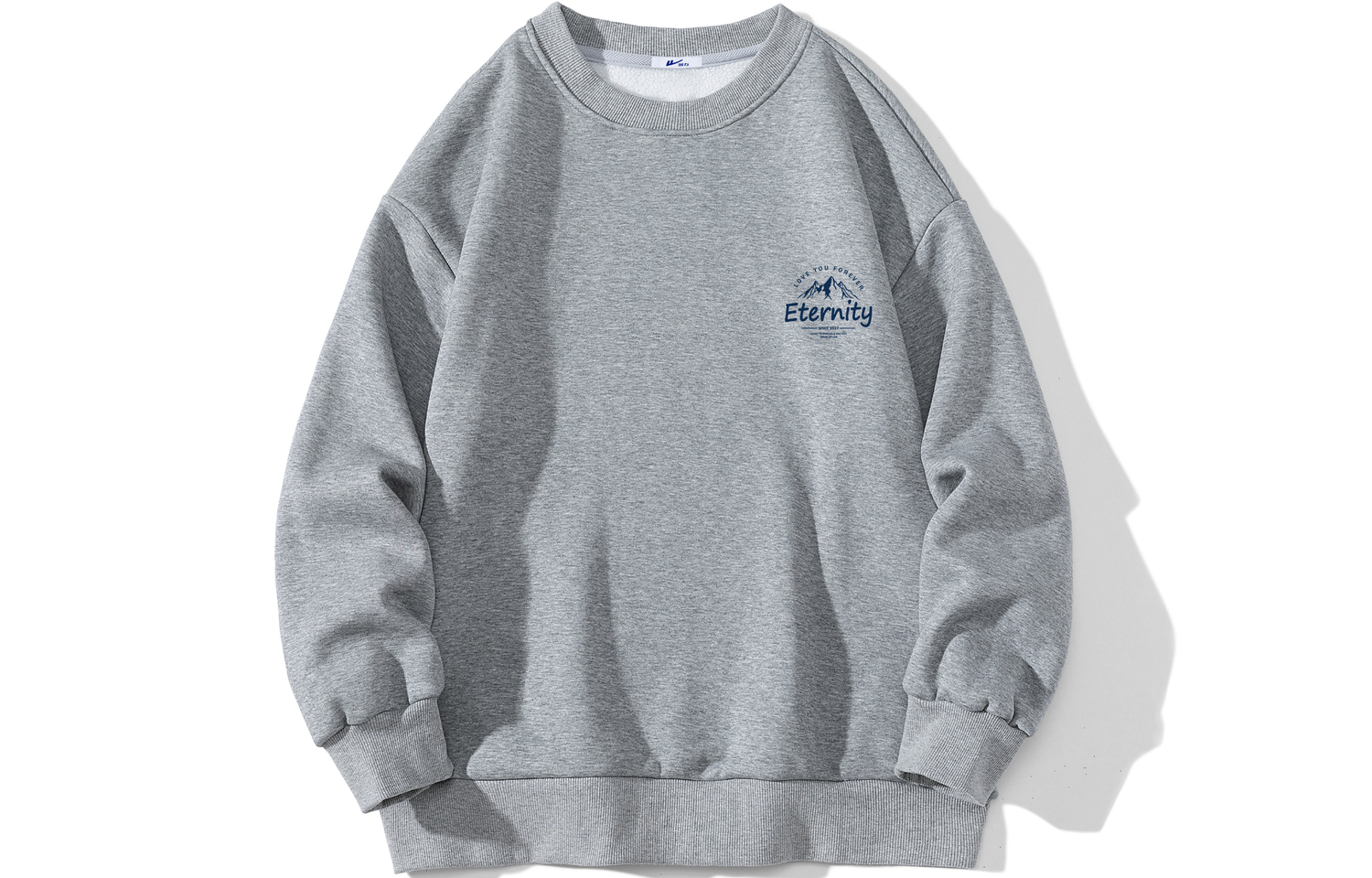 

Свитшот Unisex WARRIOR, белый (с флисовой подкладкой)