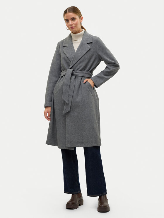 

Демисезонное пальто regular fit Fortuneaya 10278330 Vero Moda, серый