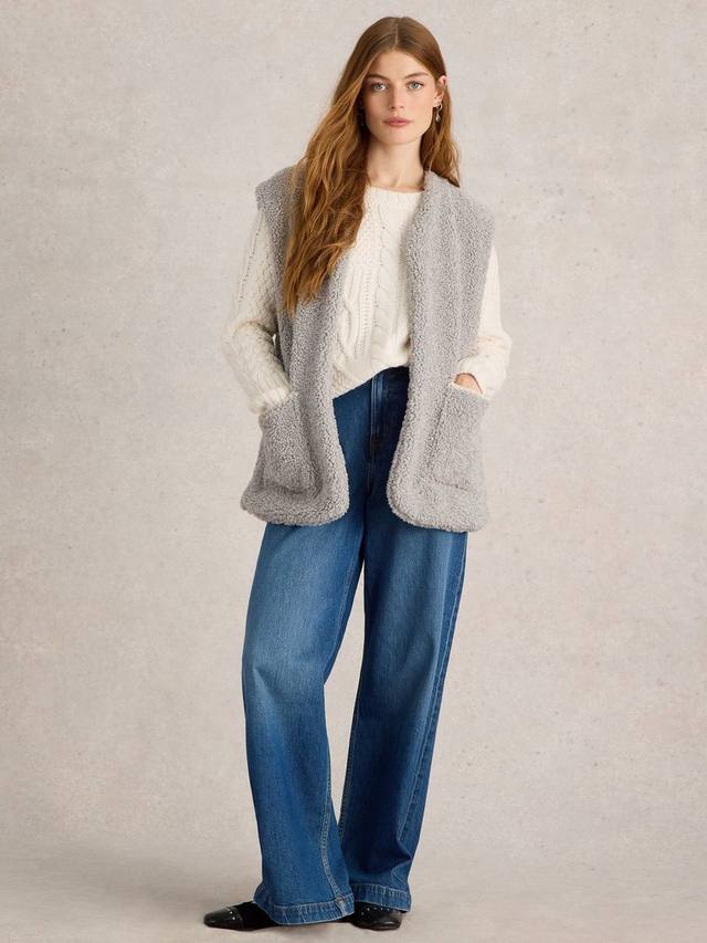 

Ремесленный жилет White Stuff, цвет Light Grey