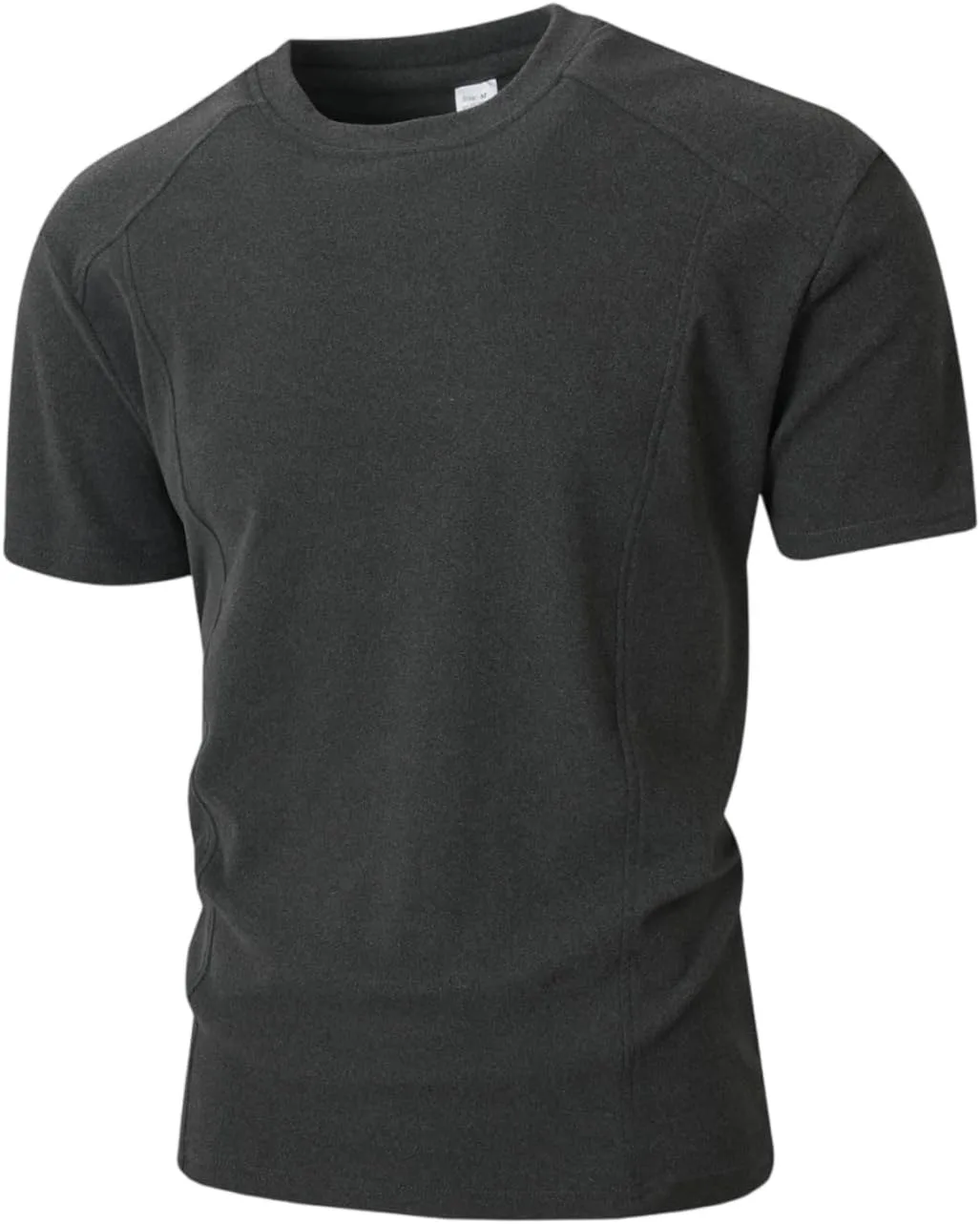 

Мужская футболка с коротким рукавом и круглым вырезом Classic Fit RODYETQQ