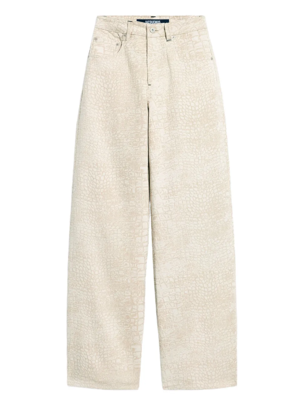 

Брюки Де-Ним JACQUEMUS, нейтральный