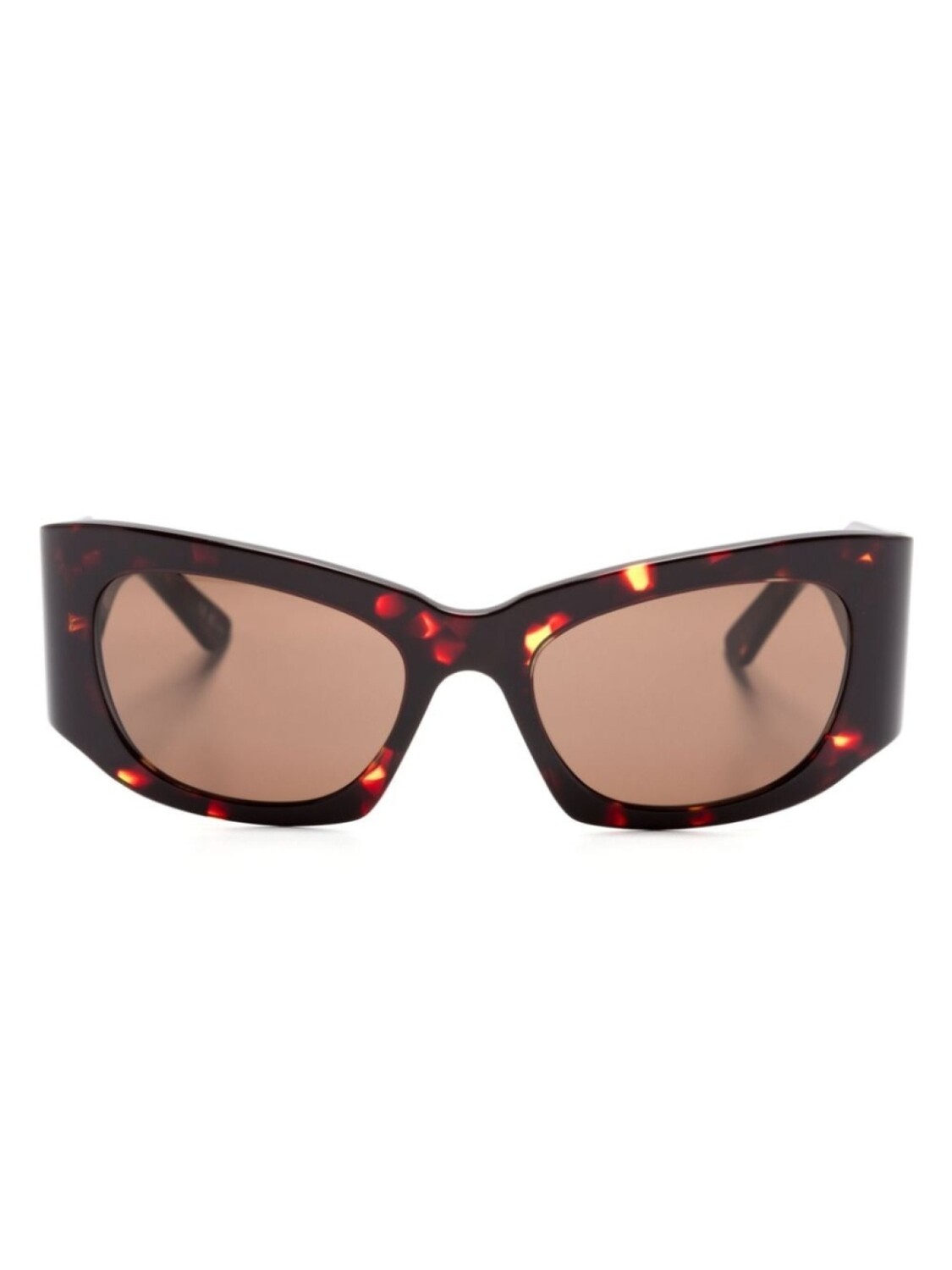 

Balenciaga Eyewear солнцезащитные очки в оправе 'бабочка', коричневый