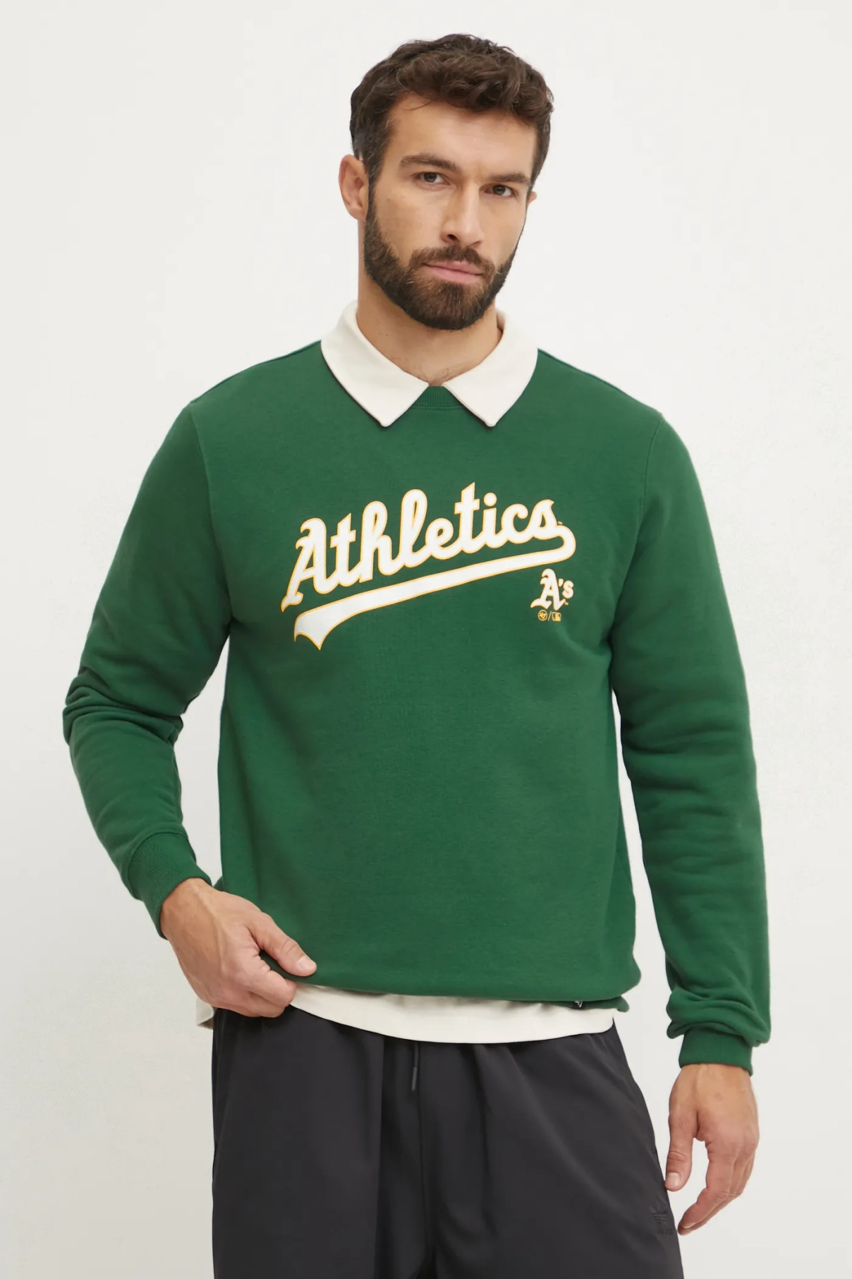 

Толстовка MLB Oakland Athletic 47 brand, зеленый
