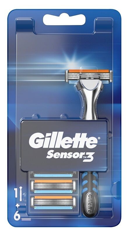 

Gillette Sensor 3 бритва для мужчин, 1 шт.