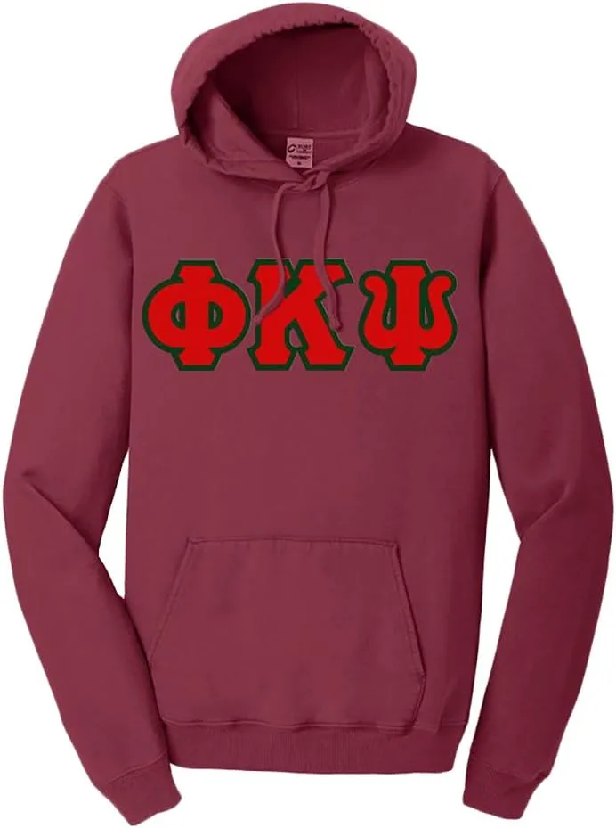

Толстовка с капюшоном pigment-dyed с надписью phi kappa psi Greekgear