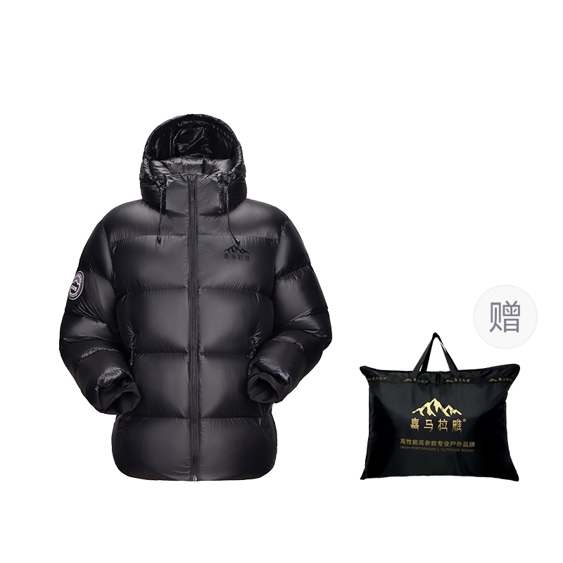 

Зимняя пуховая куртка Unisex Phantom Black HIMALAYA, черный