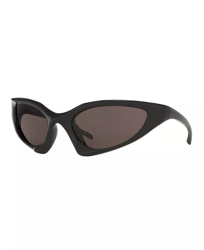 

Унисекс солнцезащитные очки стандартные, BB0352S 6E000351 Balenciaga, черный