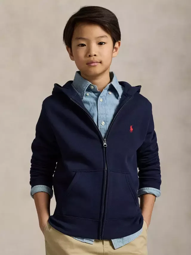 Детская толстовка Polo из хлопкового флиса Ralph Lauren