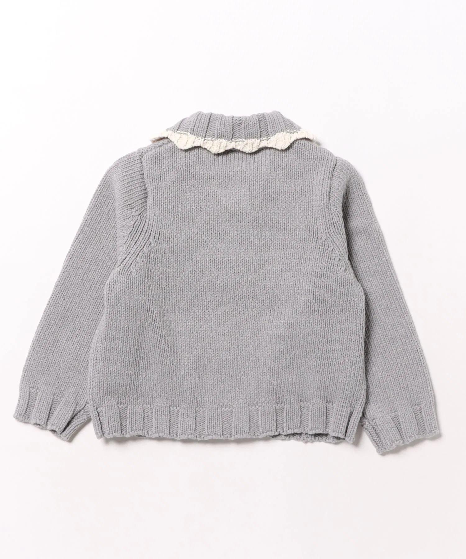 [Bs] [it] [Rylee+Cru] 25AW / Кардиган с волнистым краем — фото 2