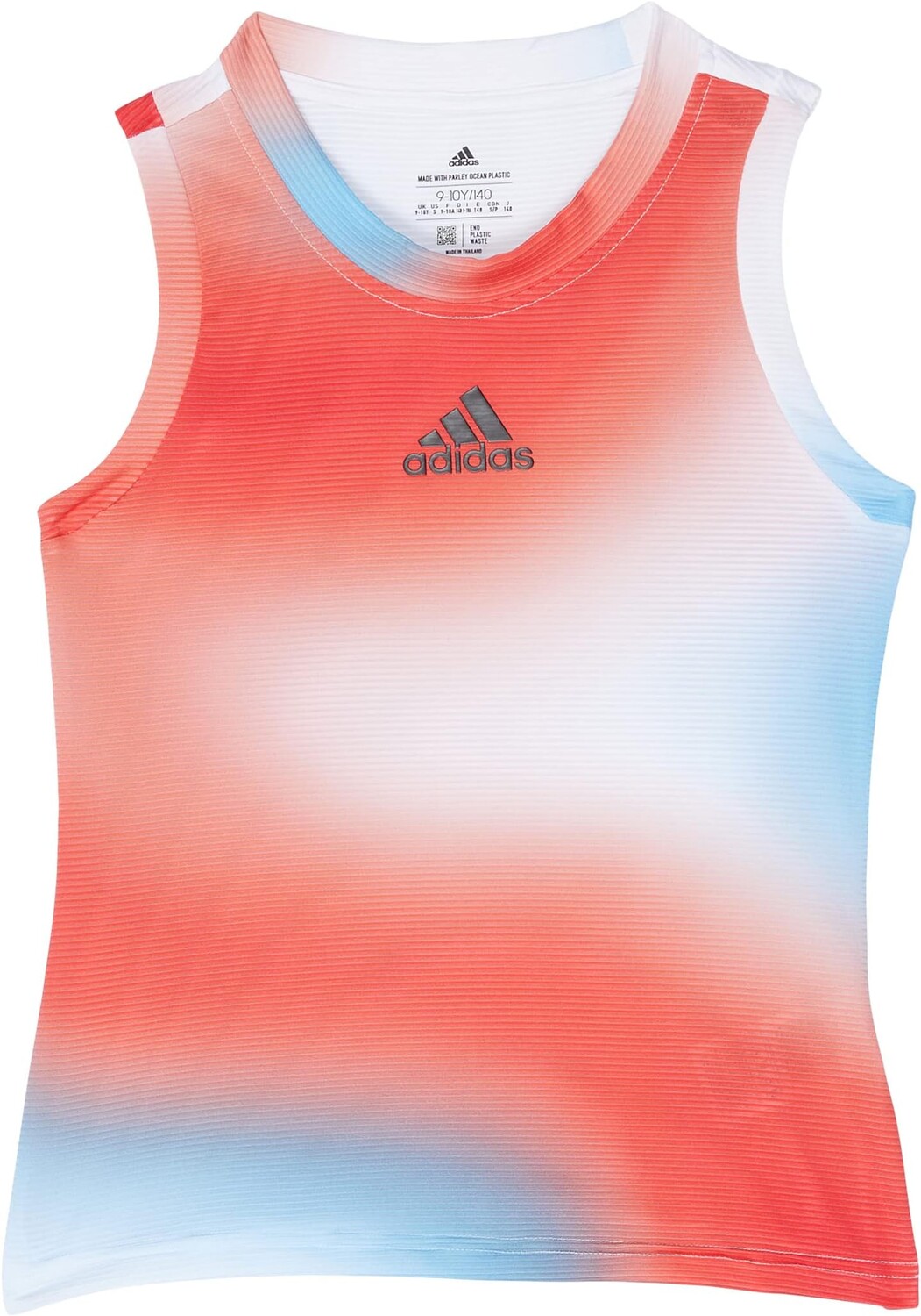 

Майка Adidas Melbourne Tank, цвет White/Vivid Red/Sky Rush Blue