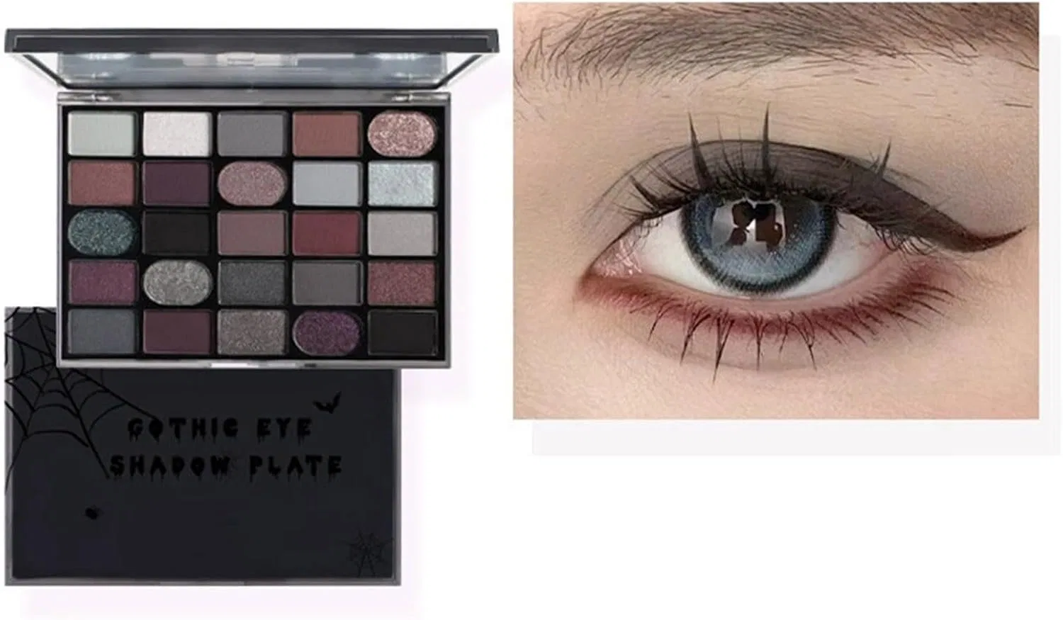 Тени для век Smokey Eyeshadow Palette, Generic, 1 шт., черный — фото 2