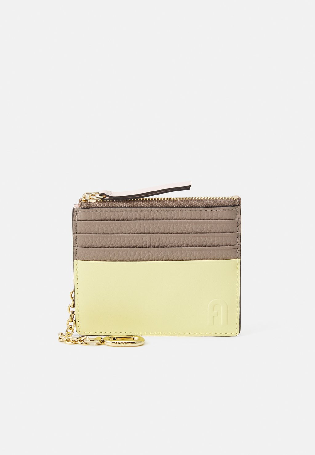 

Кошелек GRAZIA CARD CASE HOOK Furla, серый