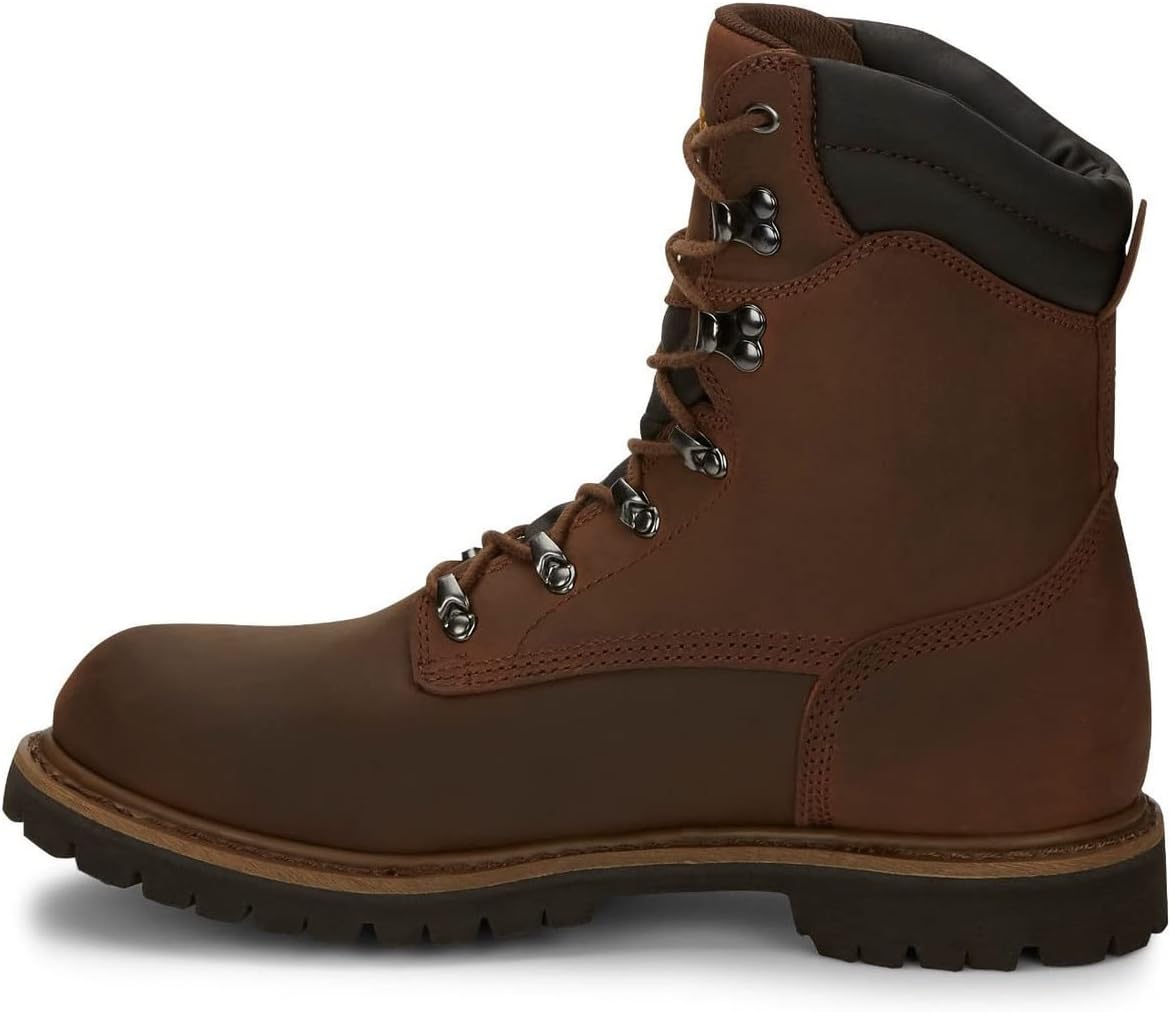 Мужские прочные водонепроницаемые утепленные ботинки Chippewa Heavy Duty Tough Bark — фото 3