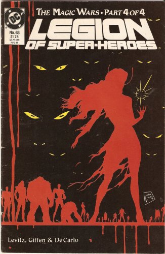 

Legion of Super-Heroes #63 August 1989 (DC Comics)