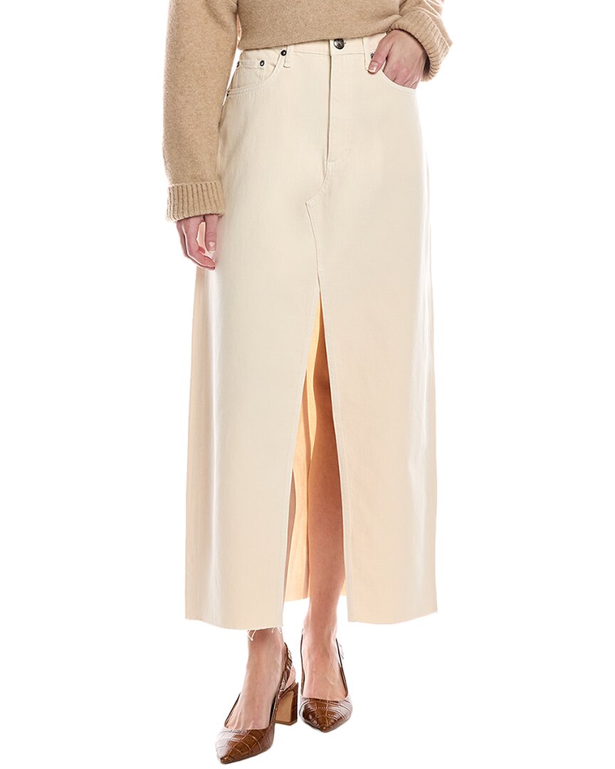 

Юбка миди Avery rag & bone, бежевый