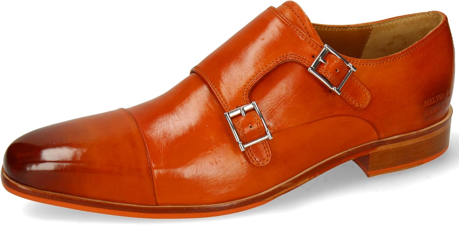 

Мужские лоферы Melvin Hamilton с монк-ремешком Melvin & Hamilton, оранжевый