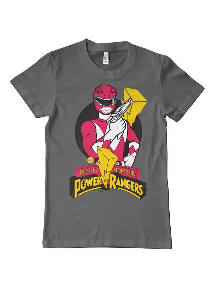 

Футболка Red Ranger Pose T-Shirt серого цвета Power Rangers, Серый, Футболка Red Ranger Pose T-Shirt серого цвета Power Rangers