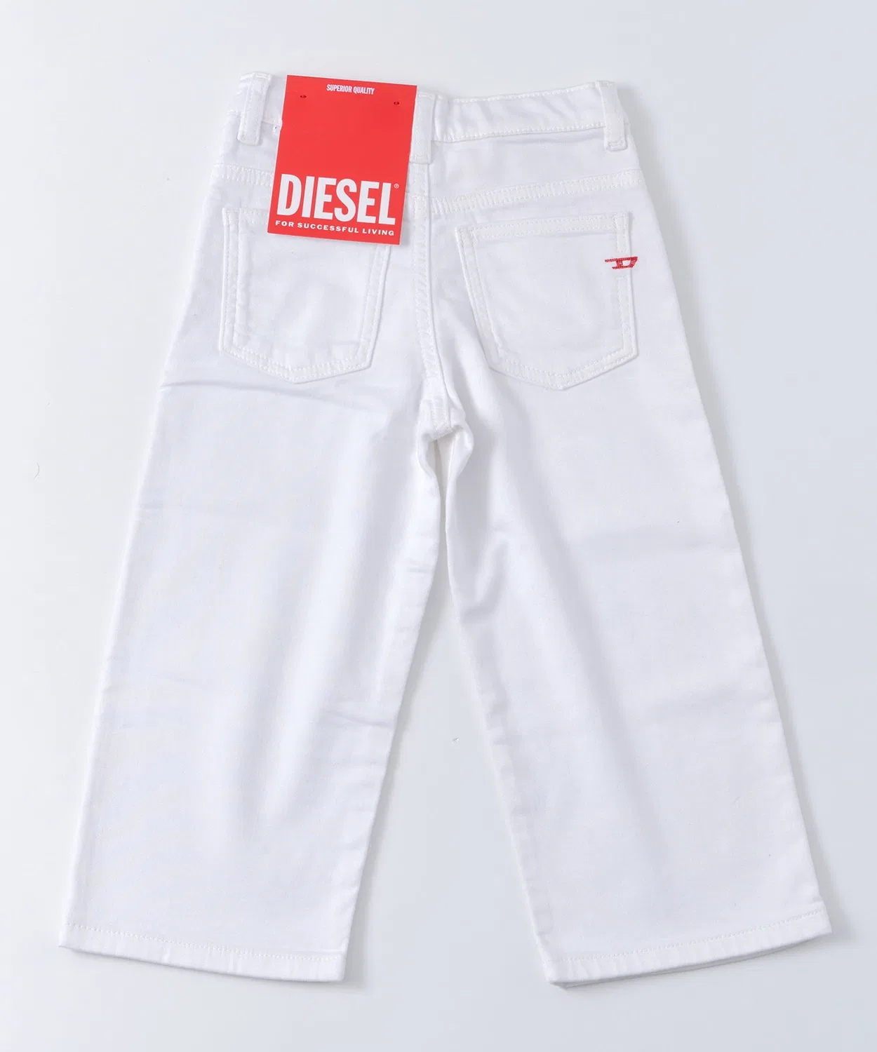 Штаны для детей и подростков Diesel белые — фото 3