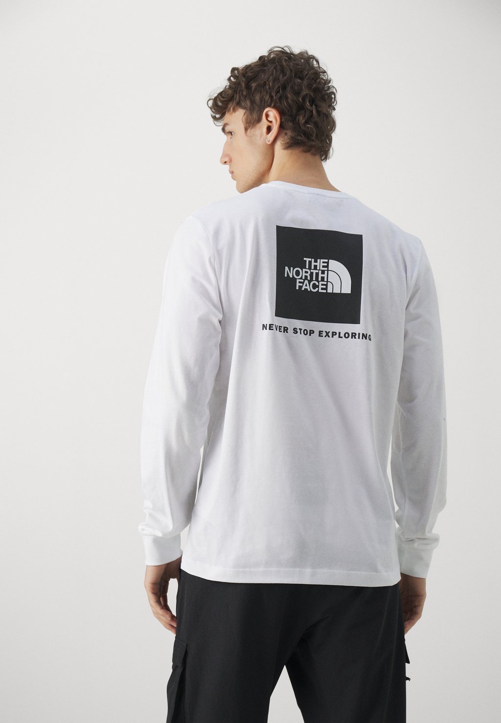 

Футболка с длинным рукавом Redbox Tee The North Face, белый