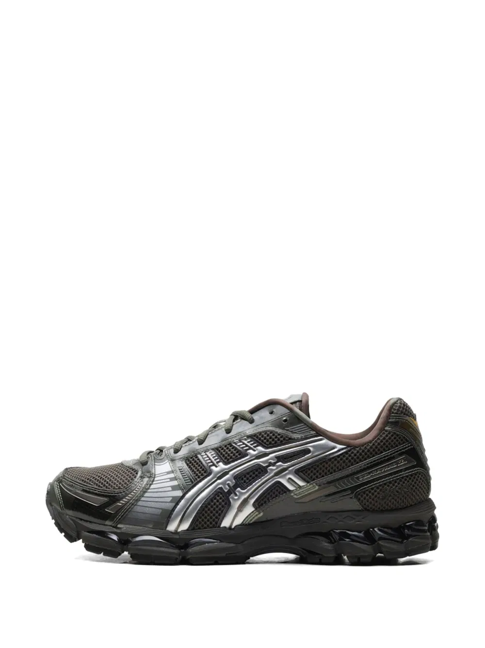 Кроссовки X Kith Marvel Gel-kayano 12.1 "Capcom Captain America vs. Guile" Asics, серый — фото 4