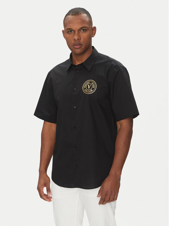 

Рубашка обычного кроя 78GALY11 Versace Jeans Couture, черный