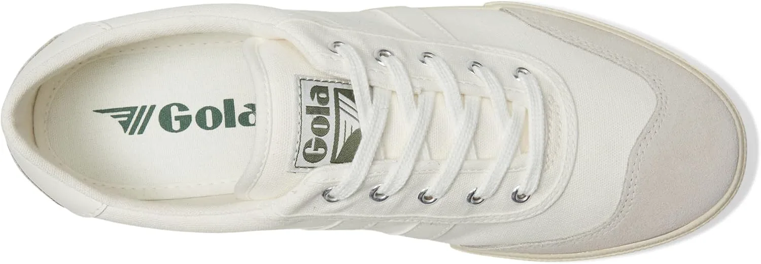 Кроссовки Gola Men's Badminton Sneaker, светло-белый/зеленый — фото 2