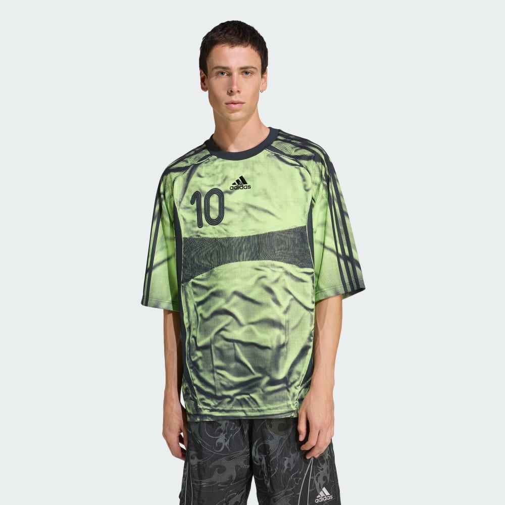 

Топ Adidas Adilenium Season 4 Teamgeist Printed Jersey, цвет Pulse Lime