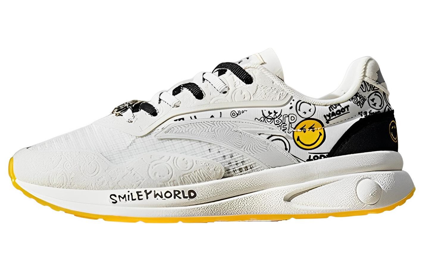 

Кроссовки ANTA Casual Shoes Men Low-Top White Black/Yellow, Белый, Кроссовки ANTA Casual Shoes Men Low-Top White Black/Yellow